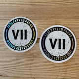 VII LOGO HOLOGRAPHIC STICKER - [PREORDER]