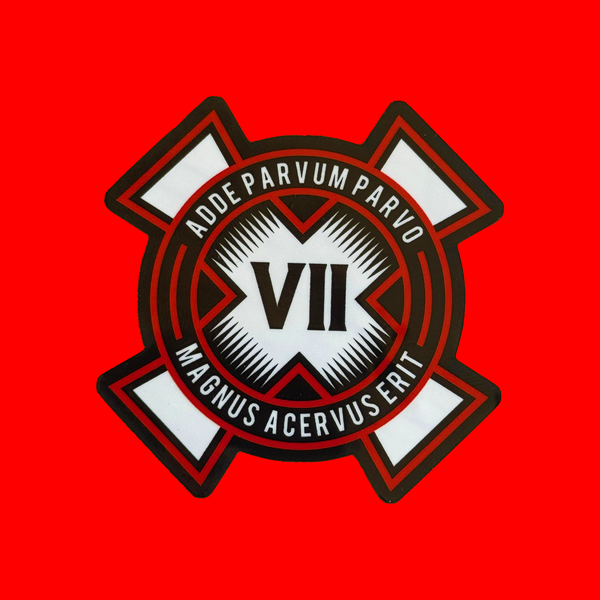 VII X STICKER