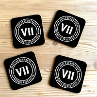 VII drinks coaster (set of 4)